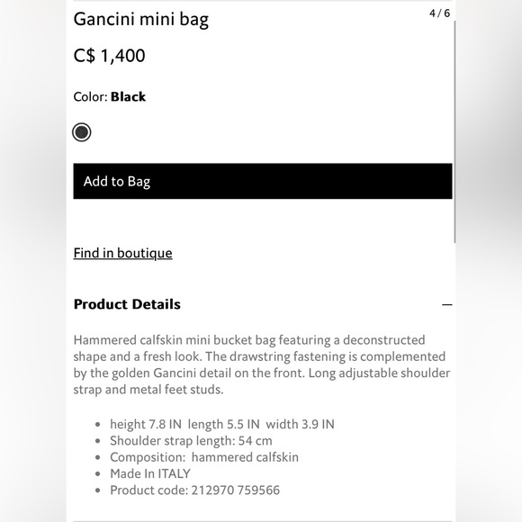 Salvatore Ferragamo Mini Leather Bag. See Details in the photos - Picture 7 of 7